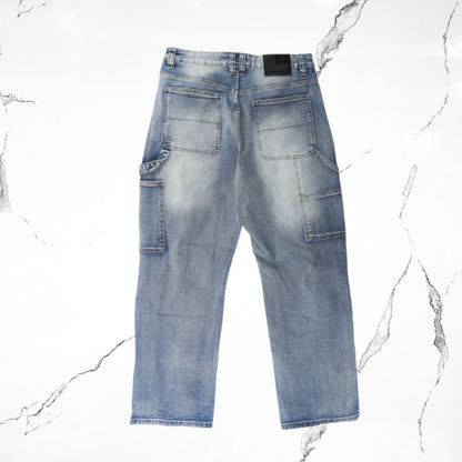 Highest G Fractured Utility Jeans