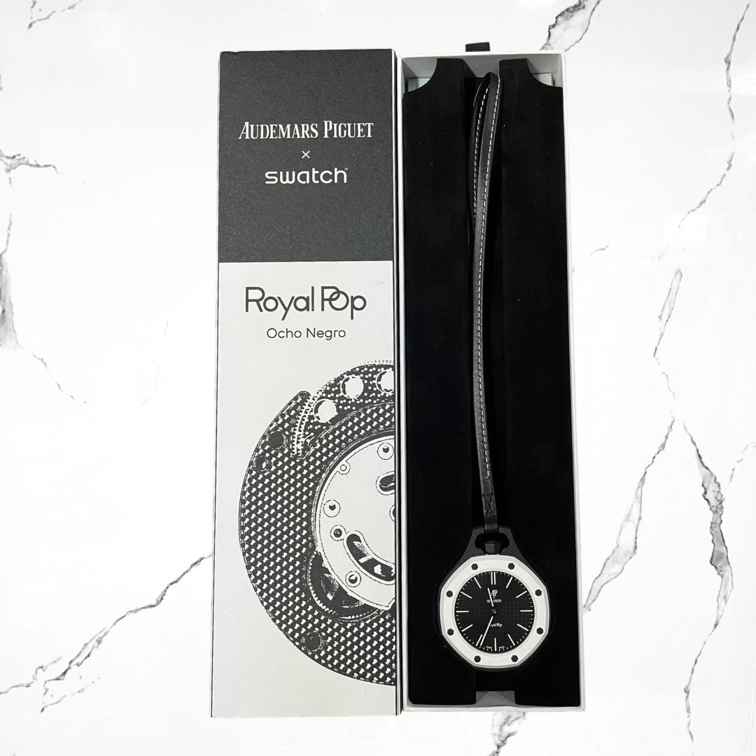 Swatch x Audemars Piguet AP Bioceramic Royal Pop Ocho Negro