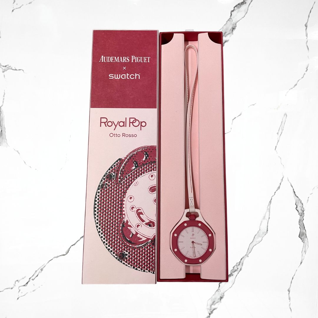 Swatch x Audemars Piguet AP Bioceramic Royal Pop Otto Rosso