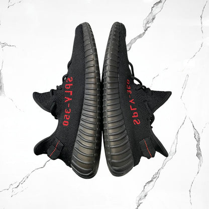 Adidas Yeezy Boost 350 Black Red (De Uso)