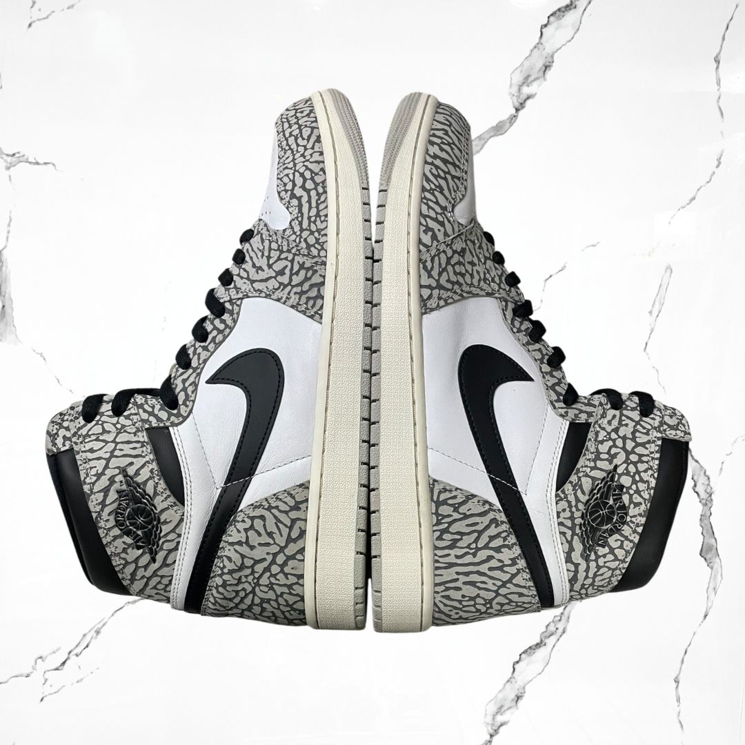 Jordan 1 High OG	White Cement (De Uso)