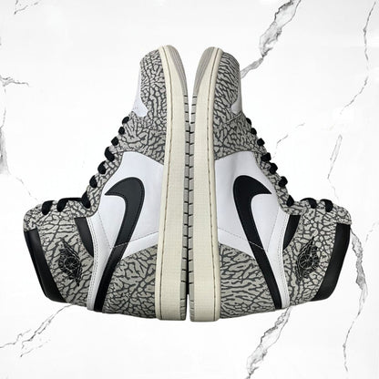 Jordan 1 High OG	White Cement (De Uso)