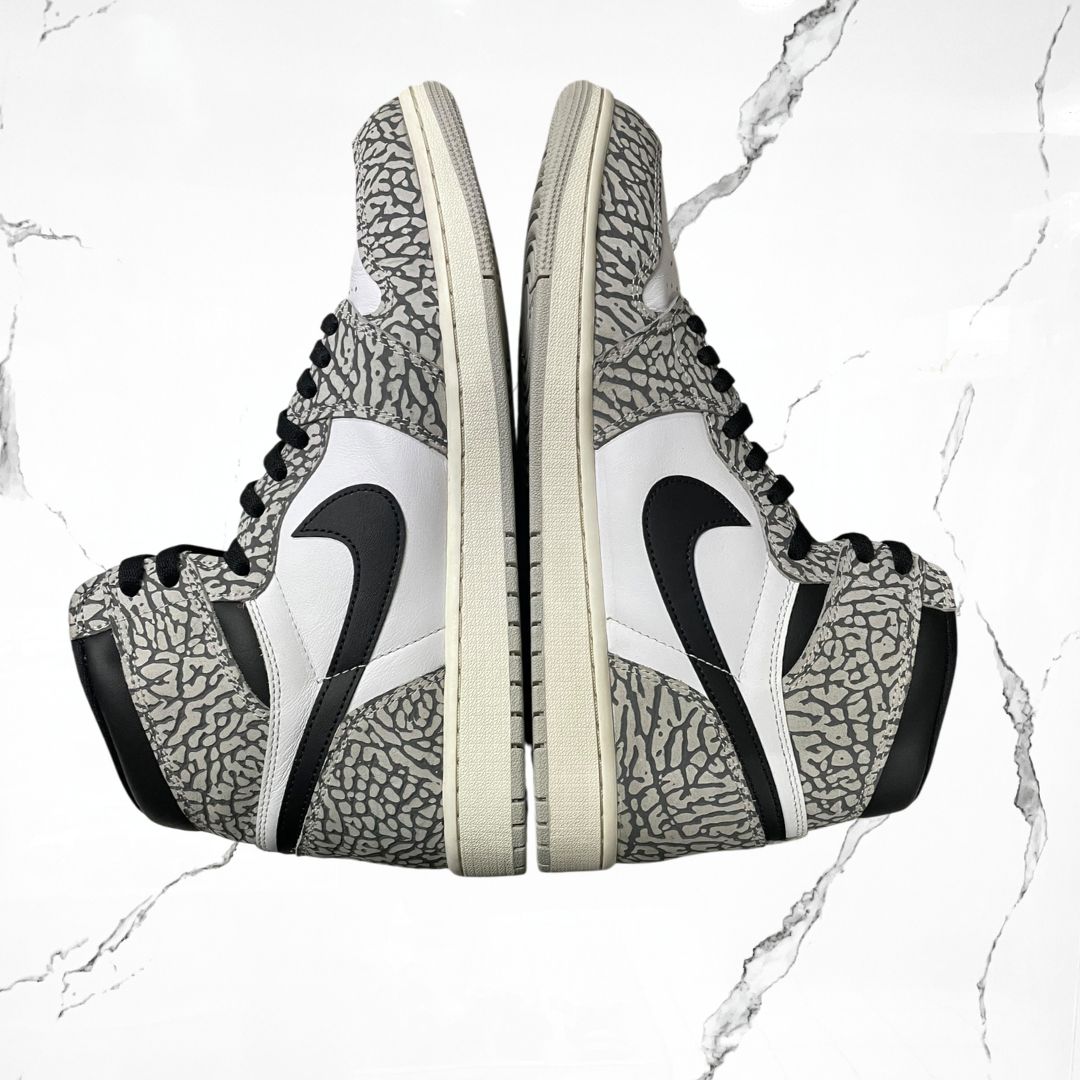 Jordan 1 High OG	White Cement (De Uso)
