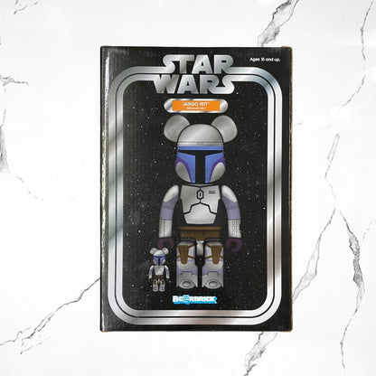 Bearbrick x Star Wars Jango Fett (Geonosis Ver.) 100% & 400% - Urban Utility