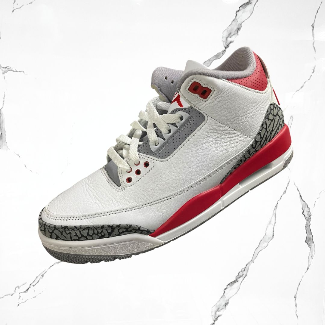 Jordan 3 Retro Fire Red (2022) (De Uso)