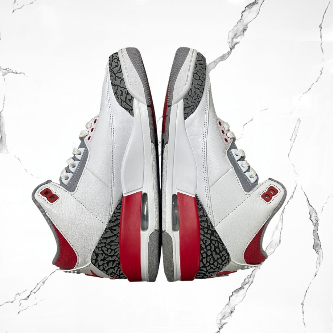 Jordan 3 Retro Fire Red (2022) (De Uso)
