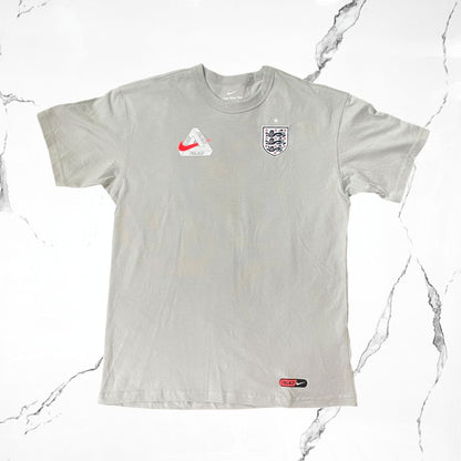 Palace x Nike England Pewter Grey T-shirt