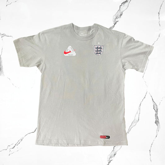 Palace x Nike England Pewter Grey T-shirt - Urban Utility