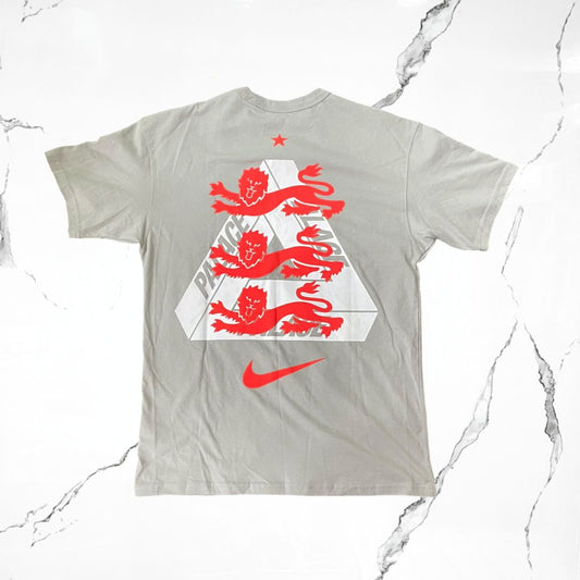 Palace x Nike England Pewter Grey T-shirt - Urban Utility