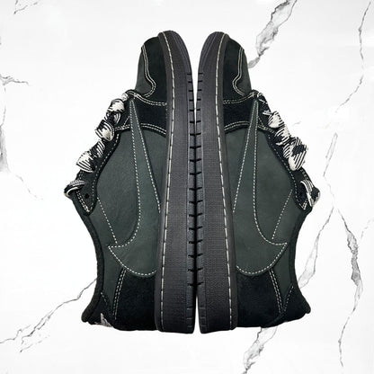 Jordan 1 Low OG Travis Scott Black Phantom (De Uso)