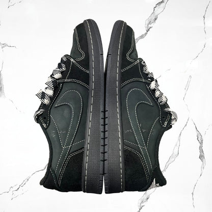Jordan 1 Low OG Travis Scott Black Phantom (De Uso)
