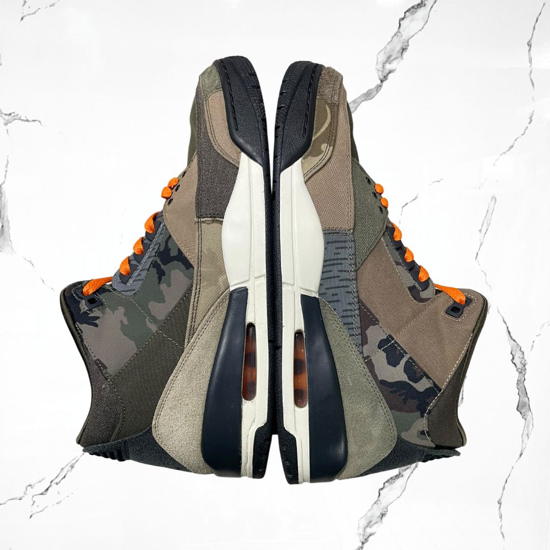 Jordan 3 Retro Patchwork Camo (De Uso)
