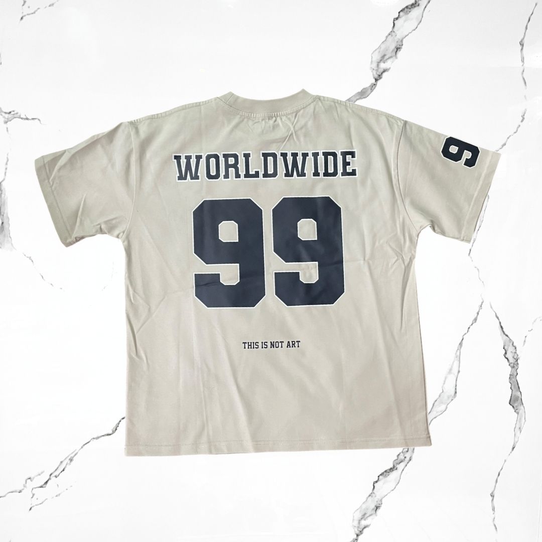 Olympic Worldwide 99 Beige  T-shirt