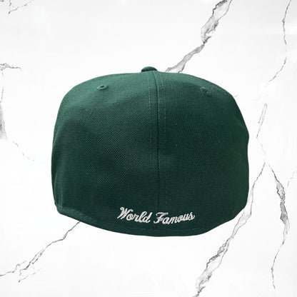 Supreme x New Era Box Logo London 15 Anniversary Green Cap