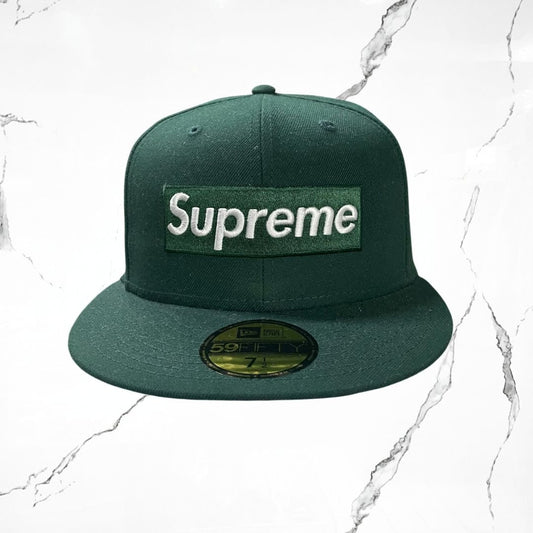 Supreme x New Era Box Logo London 15 Anniversary Green Cap - Urban Utility