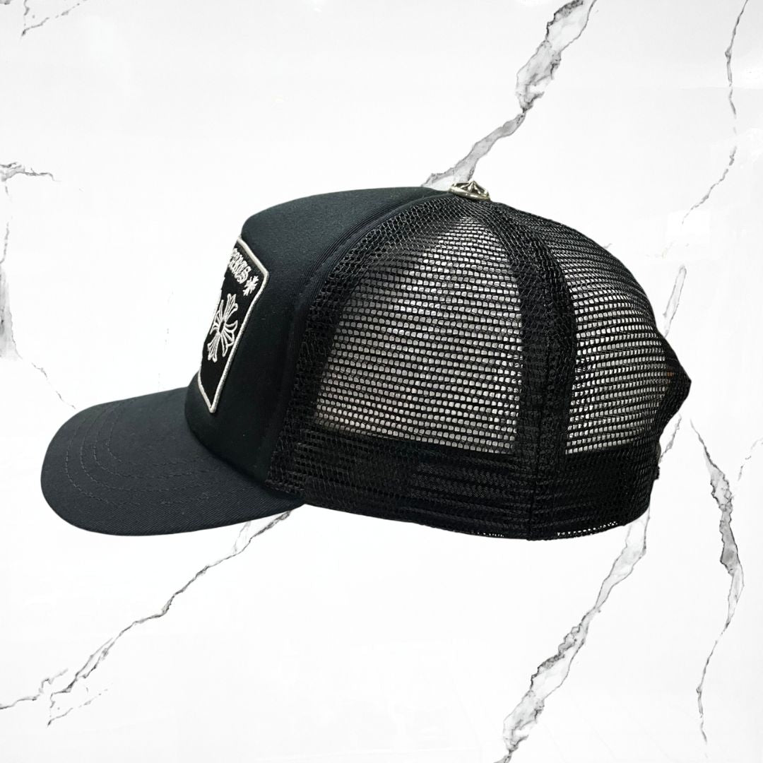 Chrome Hearts Honolulu Trucker Hat Black