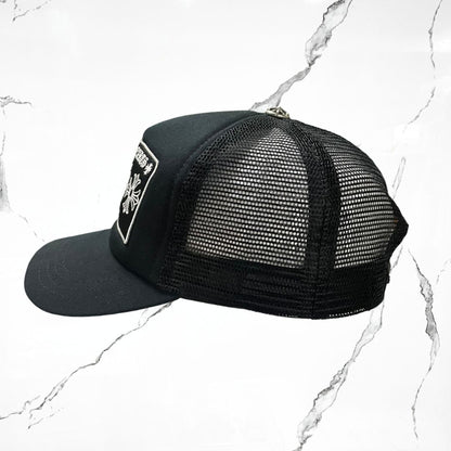 Chrome Hearts Honolulu Trucker Hat Black