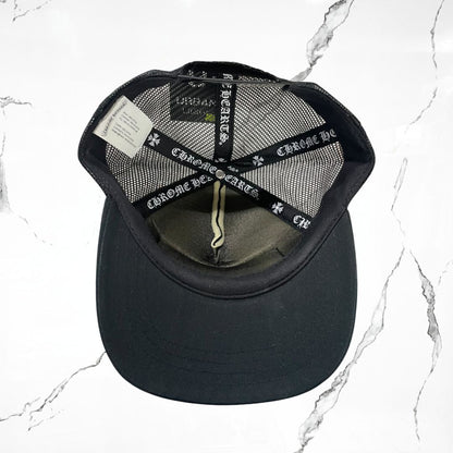 Chrome Hearts Paris Trucker Hat Black Cap