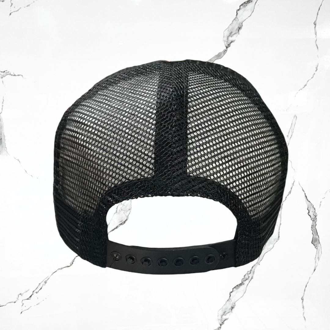 Chrome Hearts Paris Trucker Hat Black Cap