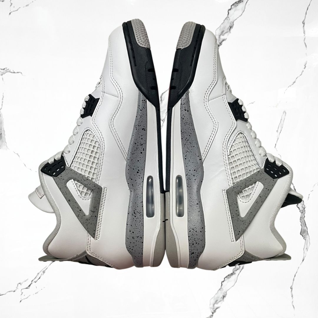 Jordan 4 White Cement (2025) (De Uso) - Urban Utility