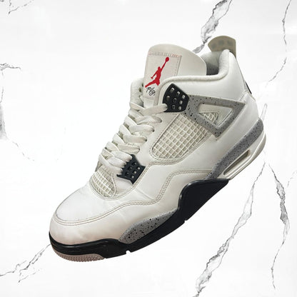 Jordan 4	White Cement (De Uso)