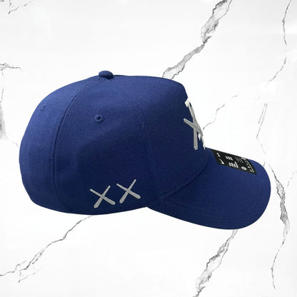 Kaws x Nike Club Structured AFRAME Los Angeles Dodgers Navy Blue cap