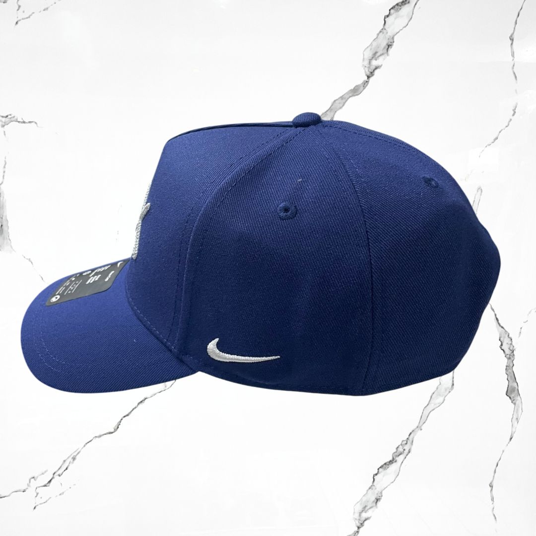 Kaws x Nike Club Structured AFRAME Los Angeles Dodgers Navy Blue cap