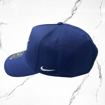 Kaws x Nike Club Structured AFRAME Los Angeles Dodgers Navy Blue cap