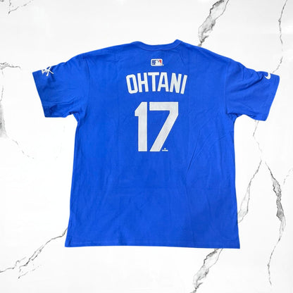 Kaws x Nike SS NN Max 90 Los Angeles Dodgers Ohtani Game Royal T-shirt