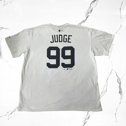 Kaws x Nike SS NN Max 90 New York Yankees Judge White T-shirt