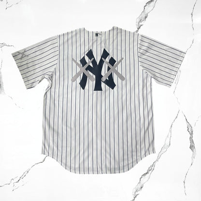 Kaws x Nike MLB Stadium New York Yankees White Blue Jersey