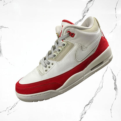 Jordan 3 Retro Tinker White University Red (De Uso)
