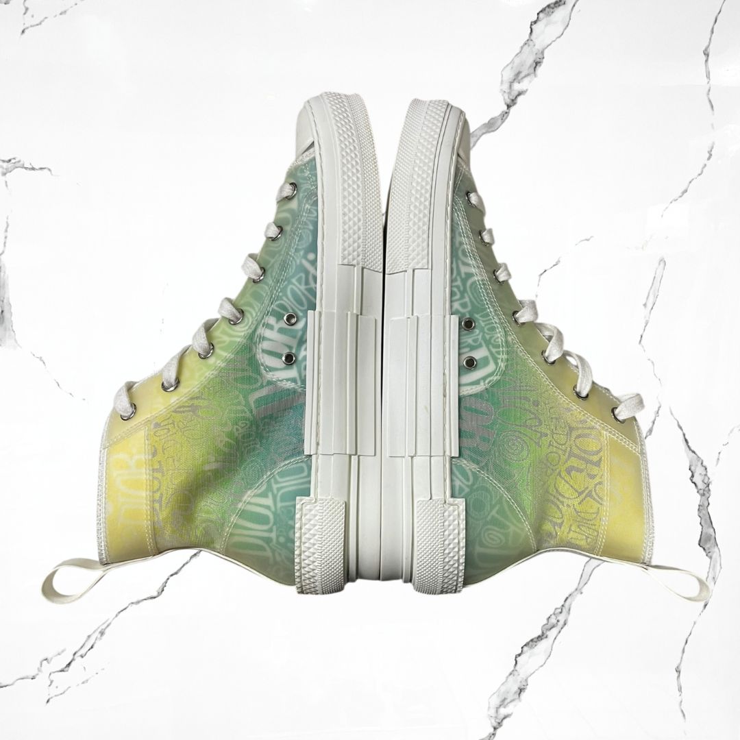 Dior B23 High Top And Shawn (De Uso)