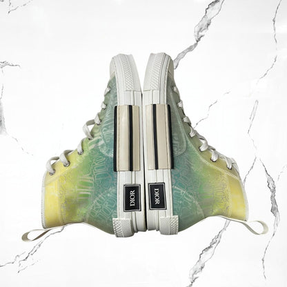 Dior B23 High Top And Shawn (De Uso)