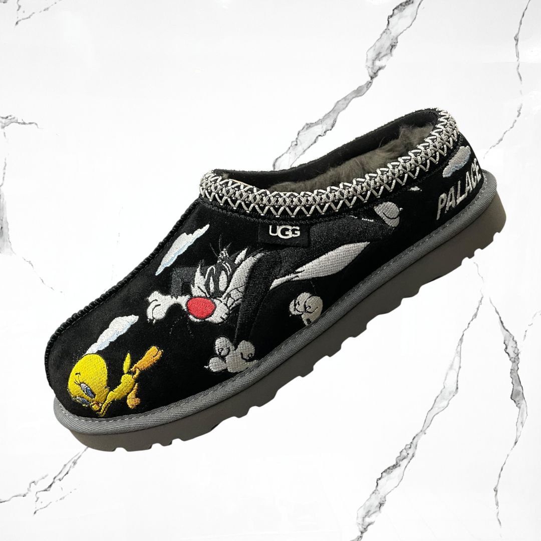 UGG Tasman Slipper Palace x Looney Tunes Black