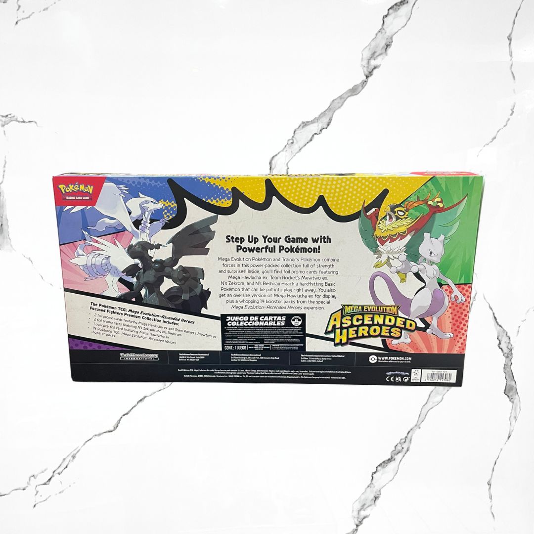 Pokémon Mega Evolution Ascended Heroes Focused Fighters
