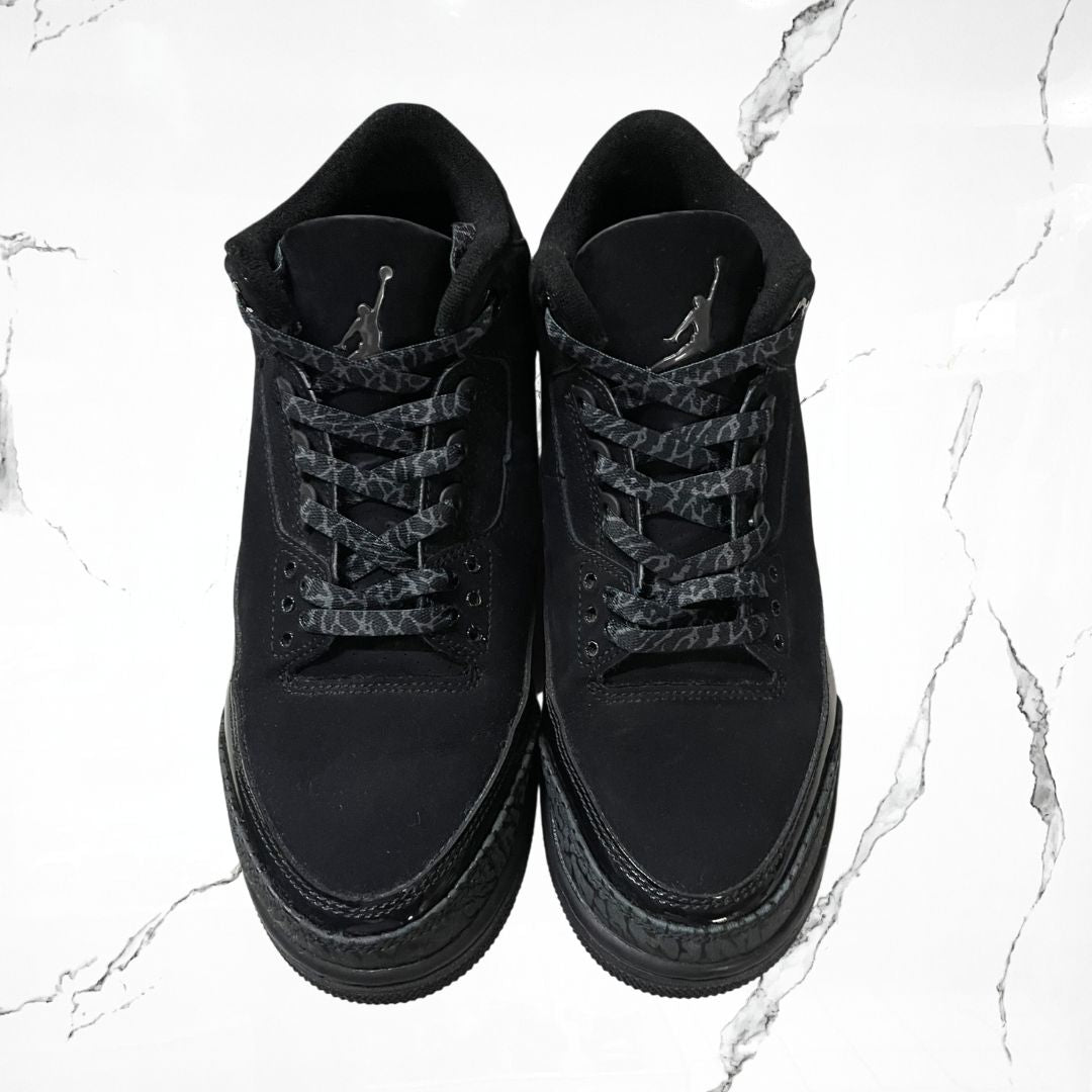 Jordan 3 Black Cat (2025) (De Uso)