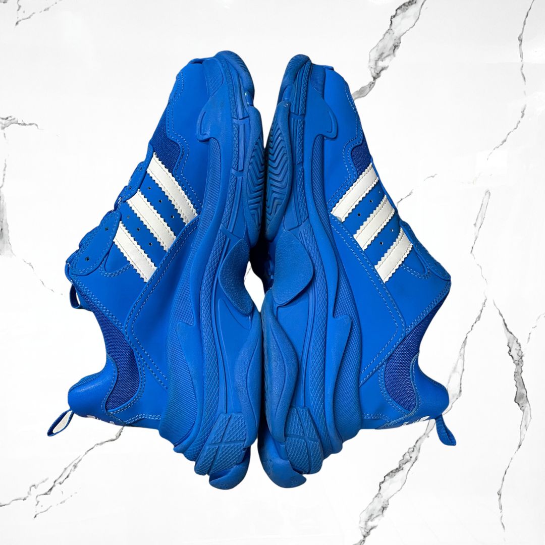 Balenciaga x Adidas Triple S Blue White (De Uso)