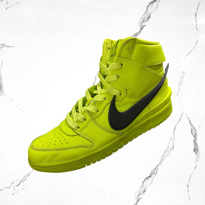 Nike Dunk High AMBUSH Flash Lime (De Uso)