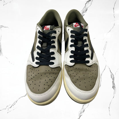 Jordan 1 Low OG Travis Scott Medium Olive (De Uso)