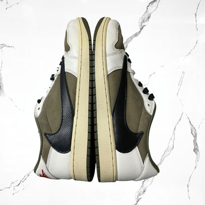 Jordan 1 Low OG Travis Scott Medium Olive (De Uso)