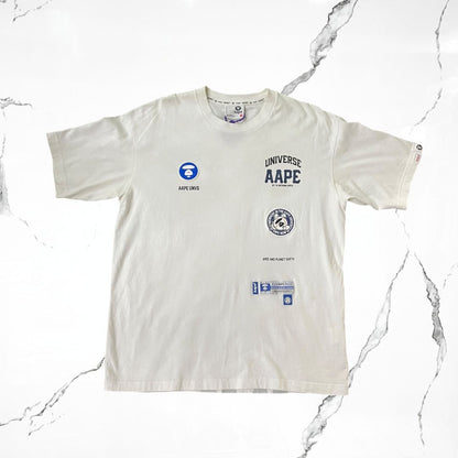 AAPE Universe White T-shirt