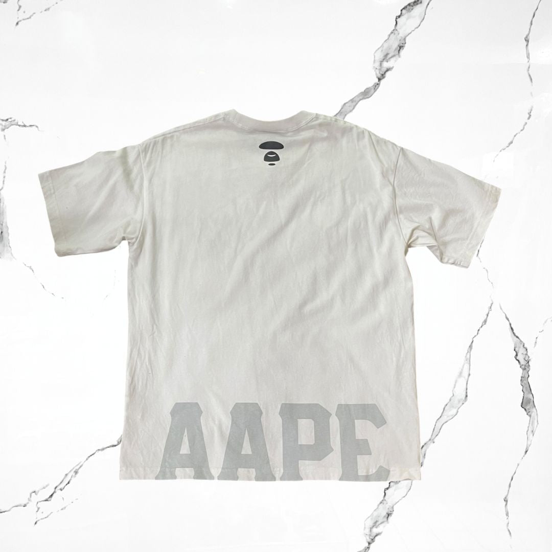 AAPE Universe White T-shirt