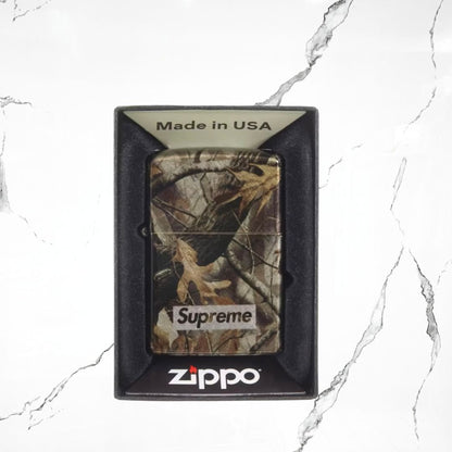 Supreme Realtree Hardwoods Camo Zippo - Urban Utility