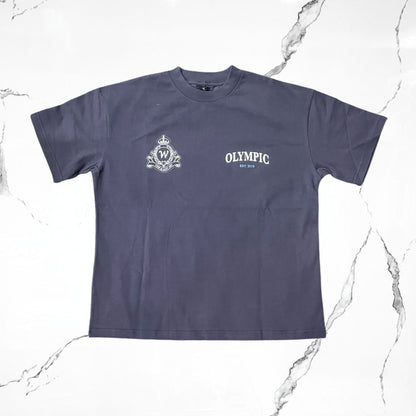 Olympic Worldwide Art Will Save Us Navy Blue T-shirt - Urban Utility