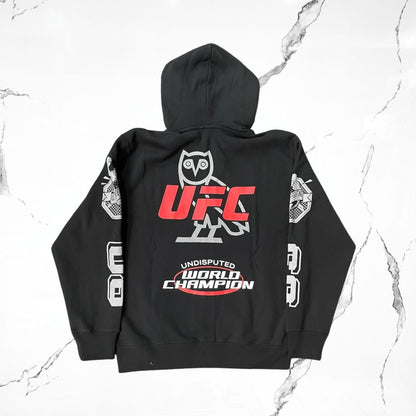 OVO UFC Black Zip Hoodie - Urban Utility