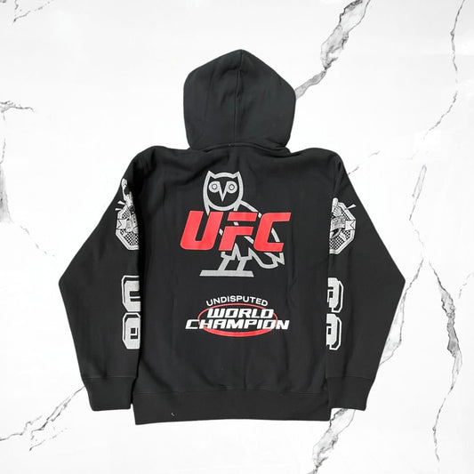 OVO UFC Black Zip Hoodie - Urban Utility