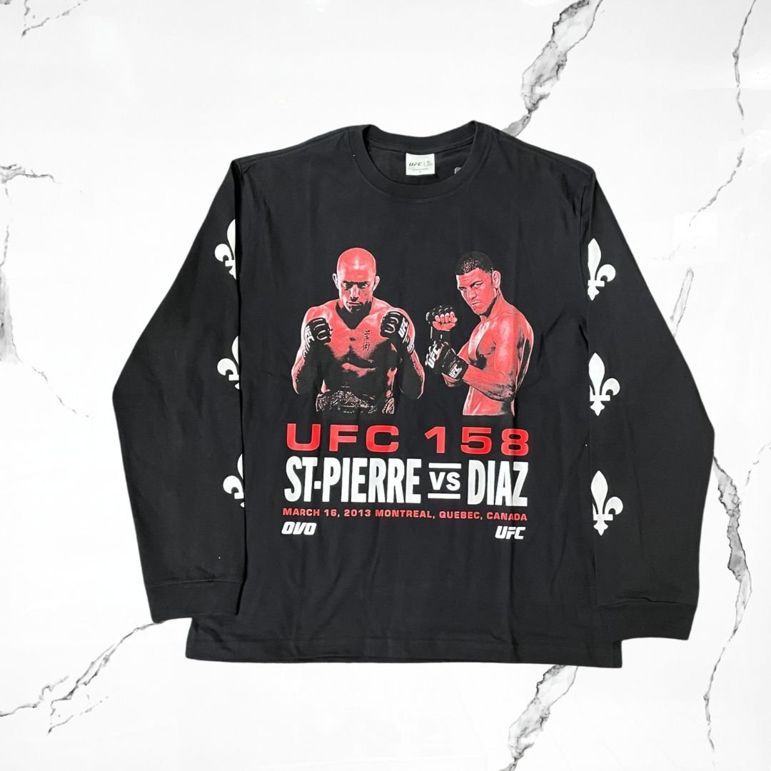 OVO UFC ST-Pierre vs Diaz Long Sleeve - Urban Utility