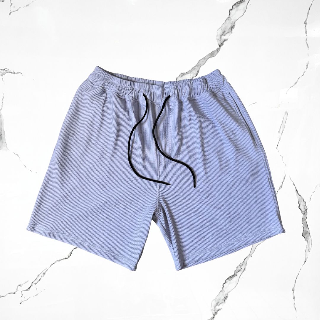Crowstar Stripes Iced Blue Short