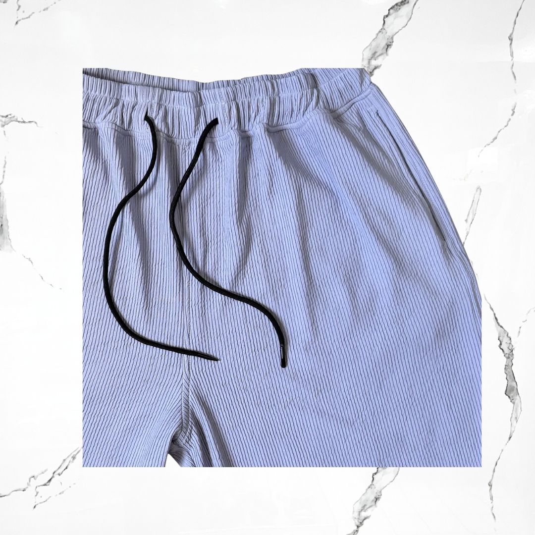 Crowstar Stripes Iced Blue Short